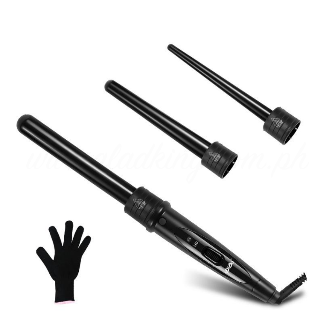 Curling iron with interchangeable cheap rods