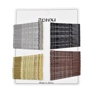 100PCS HAIR PIN METAL COLORS RUNXI