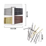 100PCS HAIR PIN METAL COLORS RUNXI