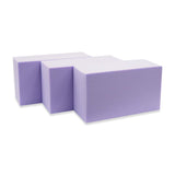 M-8008 3 PCS MAKE UP PUFF PURPLE