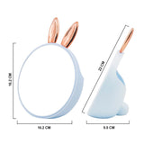 R-444A RABBIT DESKSTOP MIRROR W/STORAGE