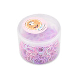 SANRIO RUBBERBAND IN PLASTIC CONTAINER ASST