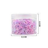 SANRIO RUBBERBAND IN PLASTIC CONTAINER ASST