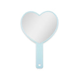 M1603 PAPER BOUND HEART HANDY MIRROR