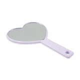 M1603 PAPER BOUND HEART HANDY MIRROR