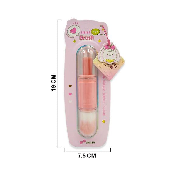 BMS-874 3-1 PORTABLE BRUSH SET PINK