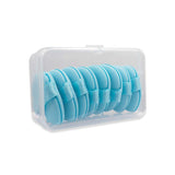 RS-466 BLUE MAKE UP PUFF SET 6PCS