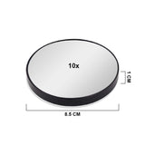 #6882 10X MAKEUP MIRROR WITH SUCTION CUP