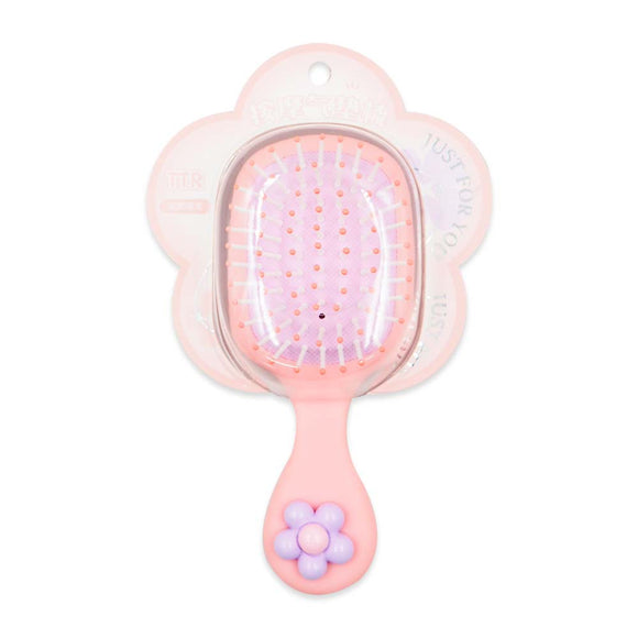 CM-9107 MASSAGE AIR CUSHION HAIR COMB PINK