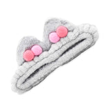 GK CAT EAR FLEECE MAKEUP SHOWER HEADBAN