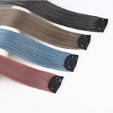 Curlable Hair Single Clip Hair Extension - Bleaching Color