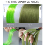 Curlable Hair Single Clip Hair Extension - Bleaching Color